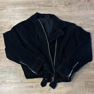 Urban Outfitters Black Corduroy Jacket